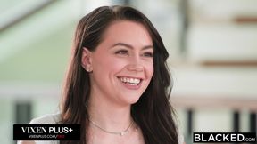 BLACKED BBC-Curious Petite College Grad Selena Love Can't Resist Boss' Massive Cock