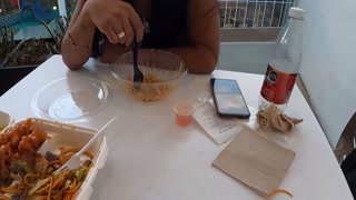 Super sexy woman speaking Spanish I convince her to go home and taste her juicy pussy and hot ass