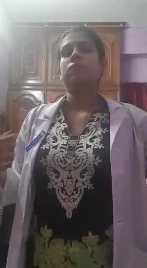 Dr Sadia Making a Nude Video for My Followers