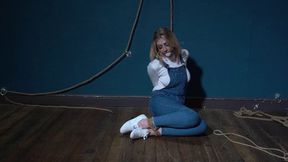 6110 Amber in Dungarees Ropes