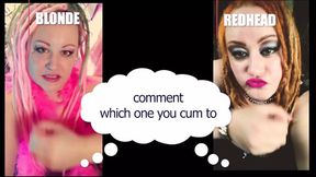 Which Busty Blonde or Redhead Pleased You Most?