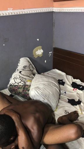 My College Mate Came to Visit Me and I Welcome Him with My Cock