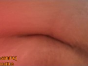 HOT! Black SSBBW fingering belly button, lifts, jiggles and rubs belly!
