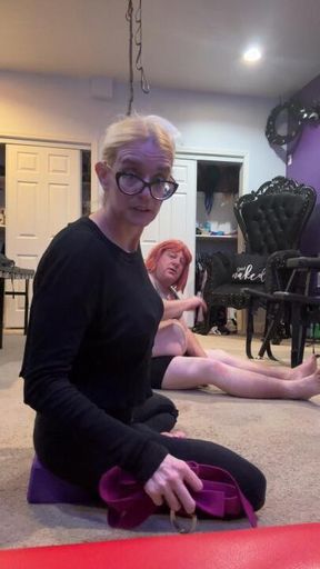 Sissy Yoga Training