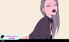 Busty Anime StepMom Seducing Her StepSon In Sexy Nightwear For A Rough Ride