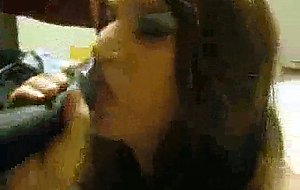 Mature redhead cd gets   by black guy