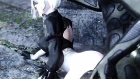 2b Pounded Outdoor on a Rainy Day, cloth Version