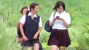 Naughty Japan Teens 18+ Pee