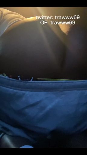 Nun Throwing Ass in the Car