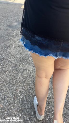 Micro Skirt and Exhib in Car and City
