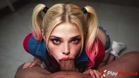 this crazy bitch harley quinn begged for wild hardcore, and i ruthlessly wrecked her dripping slit [ai]