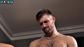 Sensual throatfucking and bareback man in POV