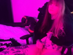 Solo ebony masturbation shemale cumming
