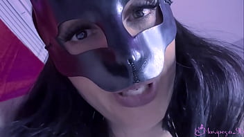 Sexy Halloween Bunny MILF milks guy's hard cock in cowgirl