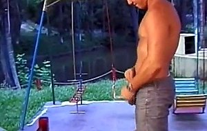 Insolent tranny analed outside