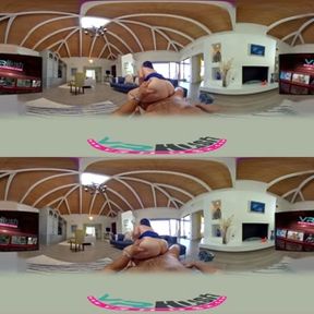 VRHush - Nervous Yhivi and Her Messy Treat