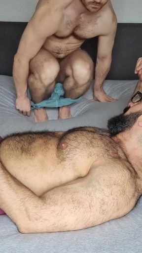 Eddy and Gareth Greatwood - Big Dick, Riding, Creampie