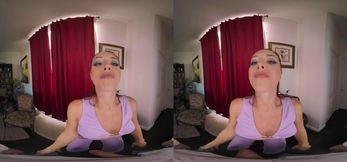 Lila Love gets nailed hard while meeting your parents, can't resist fucking you!