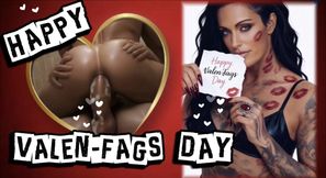 HAPPY VALENFAGS DAY -MistressRavenFD gives you gay JOI and a cum countdown