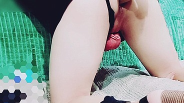 Mariquita Cachonda - Gatita Fantasea con un Sugar Daddy que la Coja por el Culito - Sissy Disfruta Duro por su Ano - Le Encanta el Pene en el Culo - Jovencita LadyBoy masturbacion - Ruby Queen