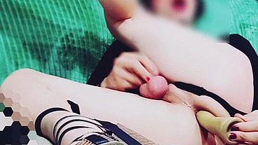 Mariquita Cachonda - Gatita Fantasea con un Sugar Daddy que la Coja por el Culito - Sissy Disfruta Duro por su Ano - Le Encanta el Pene en el Culo - Jovencita LadyBoy masturbacion - Ruby Queen