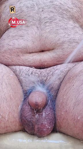"I masturbate until my penis gets erect."