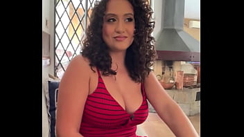 Busty Latina POV: Deepthroat and Doggy Style After Interview