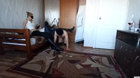 FFM Session #22 Foot Fetish Handjob
