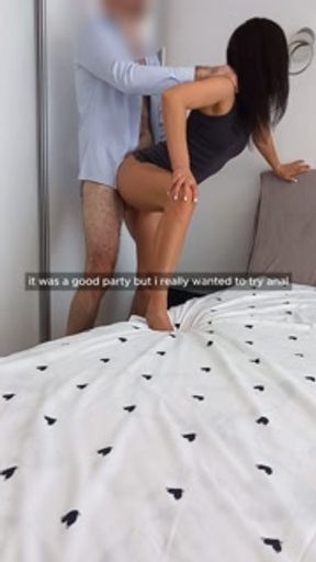 i had anal sex with one of the guests after the party