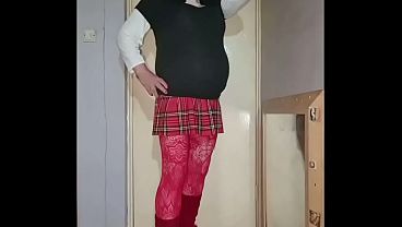 being a sissy crossdresser and being more gay than bisexual there is nothing better than getting a good taste of your own pee inside you with the 1 vote down wanker
