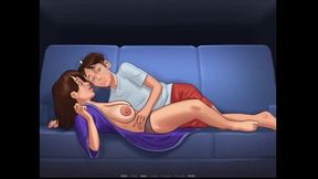 Summer Time Saga Sexual Gameplay (stepmom Scense)