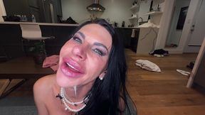 sloppy blowjob & rimjob from piper press