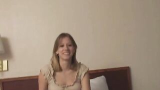 Stranger Dangers" - Hot Blonde Babe Ashley Adams Makes Out With A Strange Guy And Loves It!