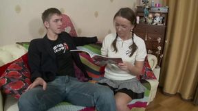 A great German teen gets her tight holes smashed by her boyfriend