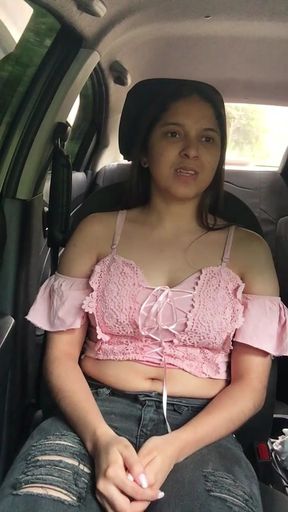 I masturbate my girlfriend on the way to work.