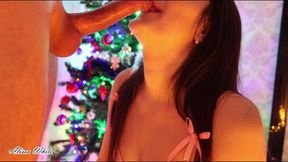 Merry Kissmas...blowjob...reverse Cowgirl - How to Make Him Happy