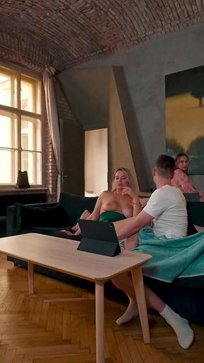 Bts S6e4 Pt2: What Happens When Step Mom Watches Porn with My Husband Behind on Me?