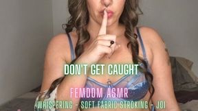 Custom - "Don't Get Caught" ASMR Whispered JOI