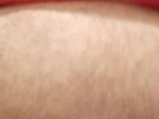Teasing you by rubbing my growing clit