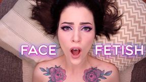 Face fetish video #6