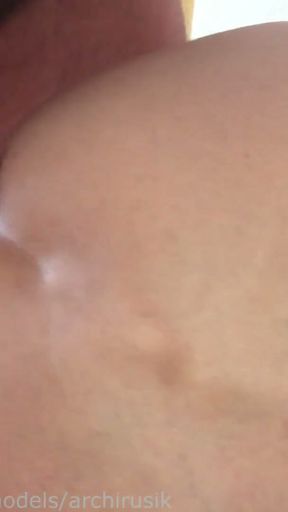 A Young Sissy boy gets fucked by cum right in the ass!   Clip 1