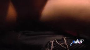 Fucking in car, punctured her vagina on my weenie, night, part two - XXX! Hard, rear end style, homemade, crash pad!