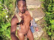 Kennie Jai goes for a NUDE walk along the river and gets CAUGHT!!