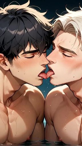 Blue-blasted Muscle's Desert Cum Blast: Amazing XXX Porn!