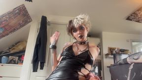 Stepsis Catches You Wanking Your Cock and Cuts and Eats It