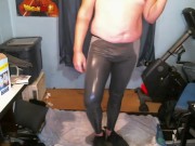 Soaking my already wet leggings in even more Pee