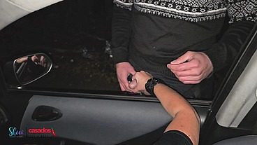 Fui na rua do dogging e o corno não acreditou no que eu fiz!