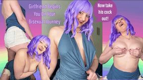 Girlfriend Begins You On Your Bisexual Journey - She brings you a man and directs sex between you two - Make Me Bi Bisexual Encouragement Femdom POV with Mistress Mystique - WMV