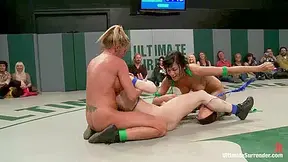 Iona Grace, Beretta James And Princess Donna Dolore In Rd 1/4 Of Marchs Live Tag Team Match: Totally Non-scripted Collegian Style Sexual Lesbian Wresting