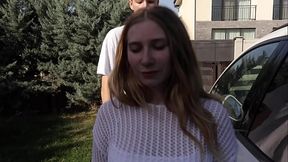 A man fucked a beautiful girl in front of her boyfriend